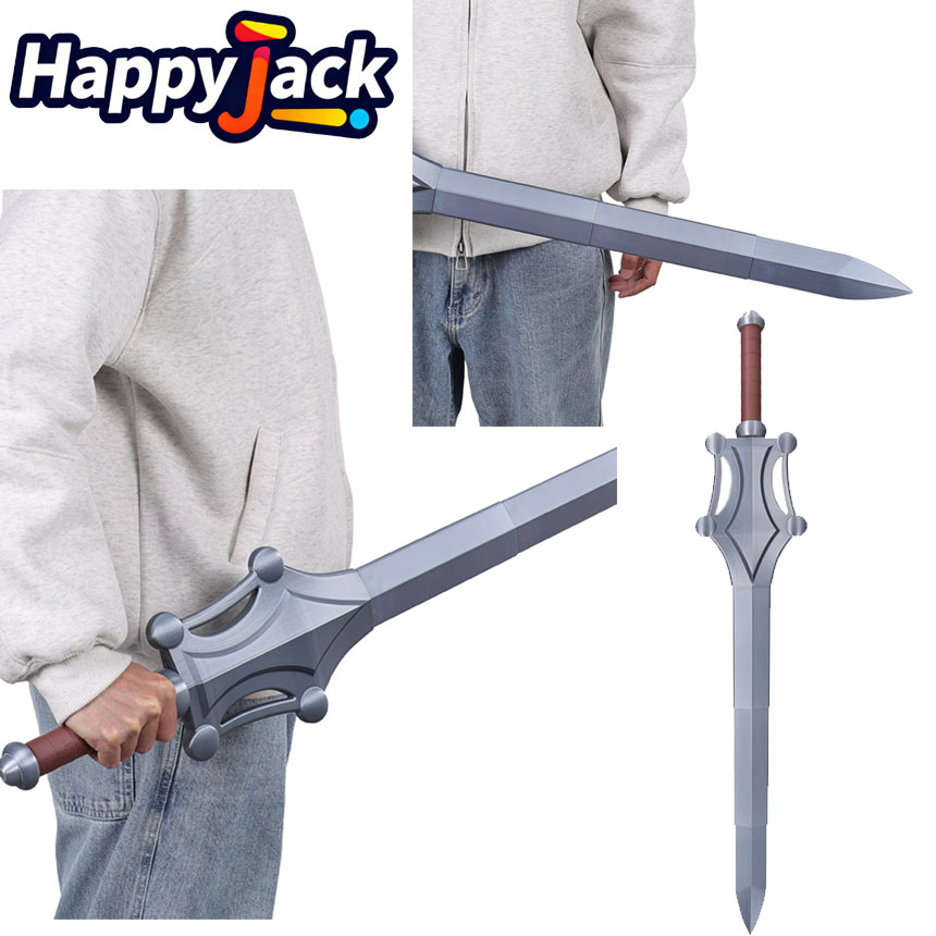 Men Accessories Silver - Fantasia He Cosplay Silver Plastic Knife
