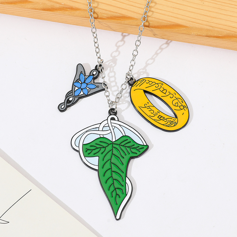 Men Accessories Ring - Lord of the Rings Elves Necklace