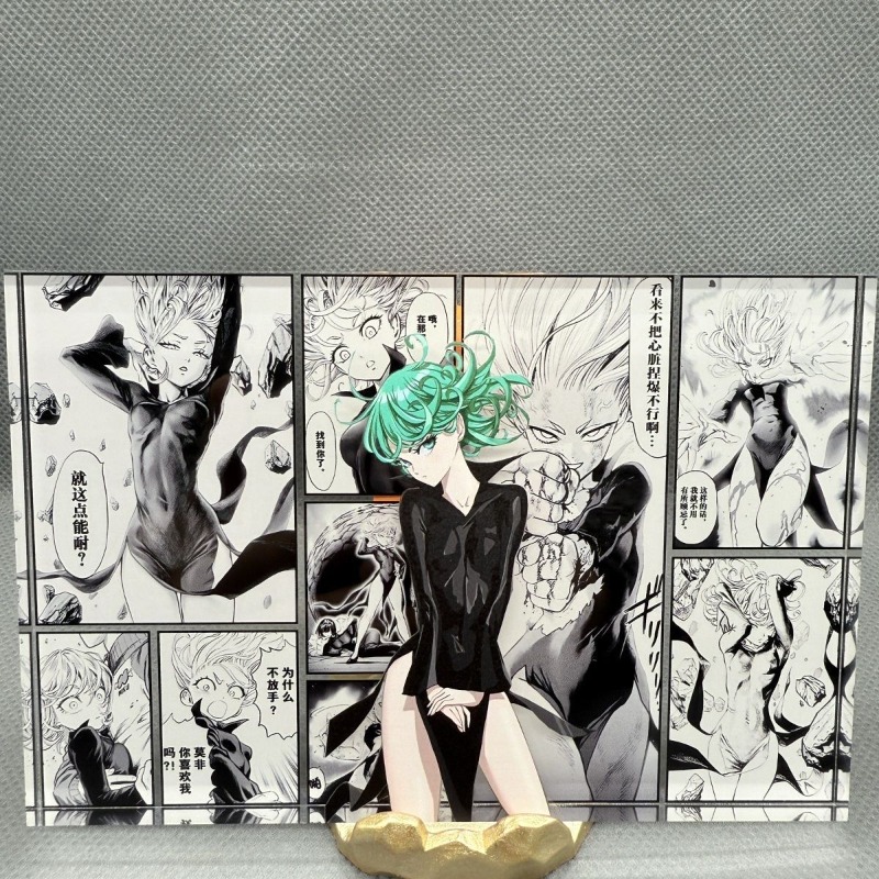 One-Punch Man Tatsumak Acrylic - Men Accessories Brand 评论和价格
