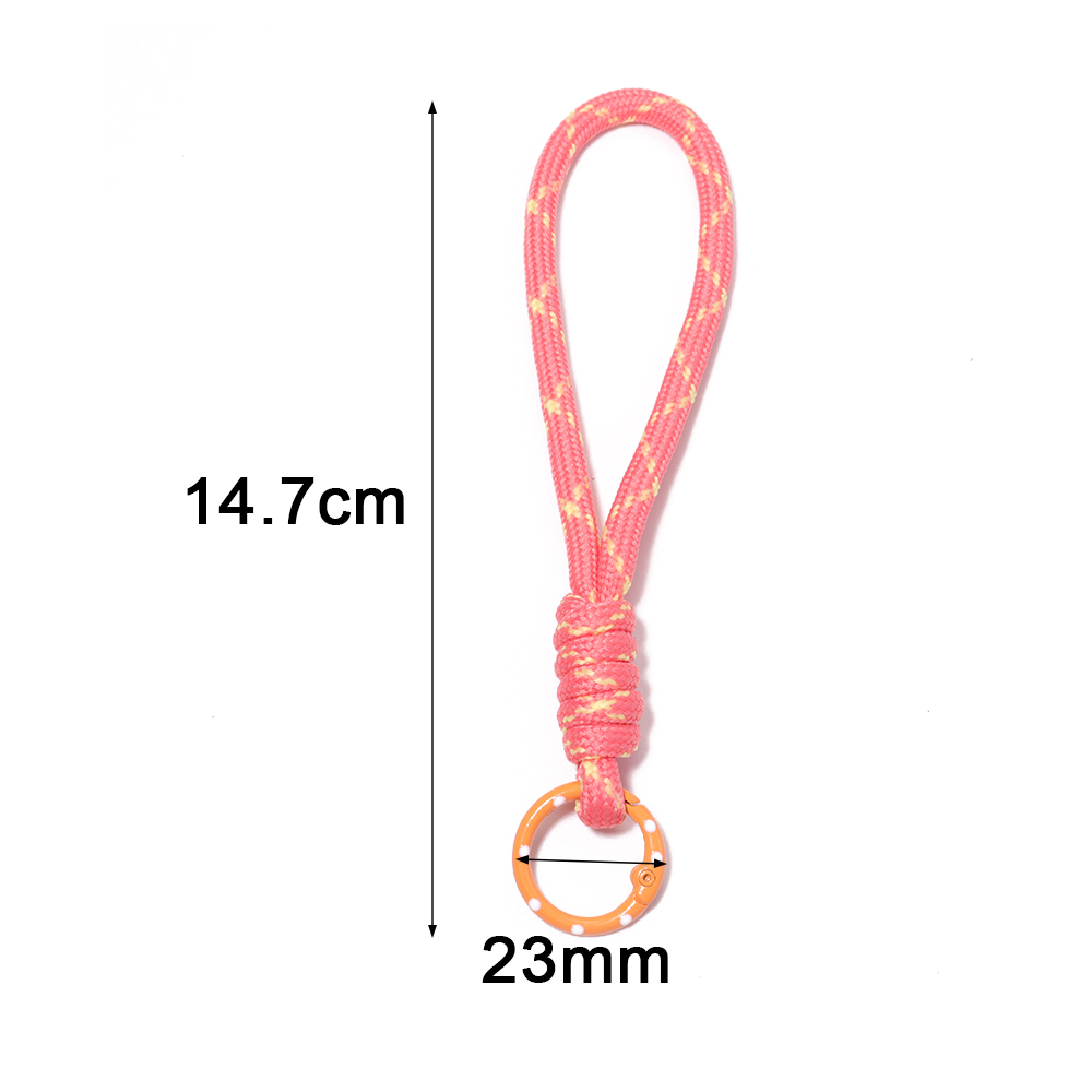 5pcs/lot Colorful Braided Keyc - Men Accessories Ring 评论和价格