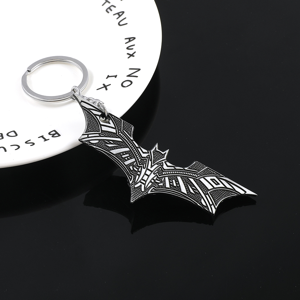 Bat Pendants Keychain Toy Supe - Men Accessories Ring 评论和价格