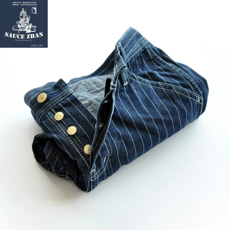 Saucezhan Striped Jeans Men Vi - Levis Jeans 501 评论和价格