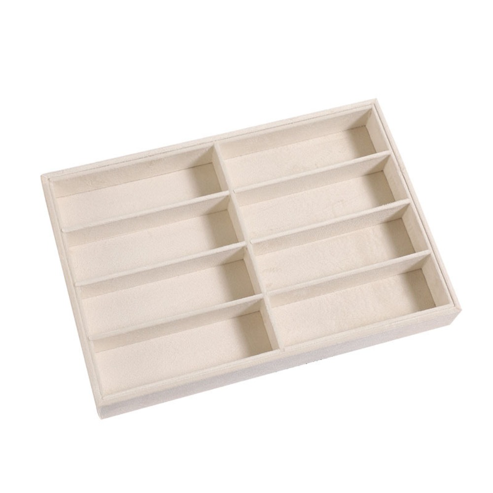 Beige Grey Sunglass Organizer  - Men'S Accessories Organizer Tray 评论和价格