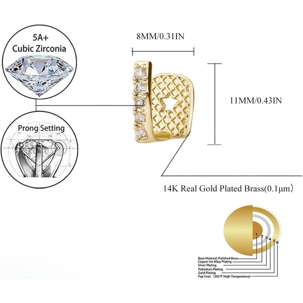 Gold Silver Plated  Iced Out T - Men Accessories Silver 评论和价格