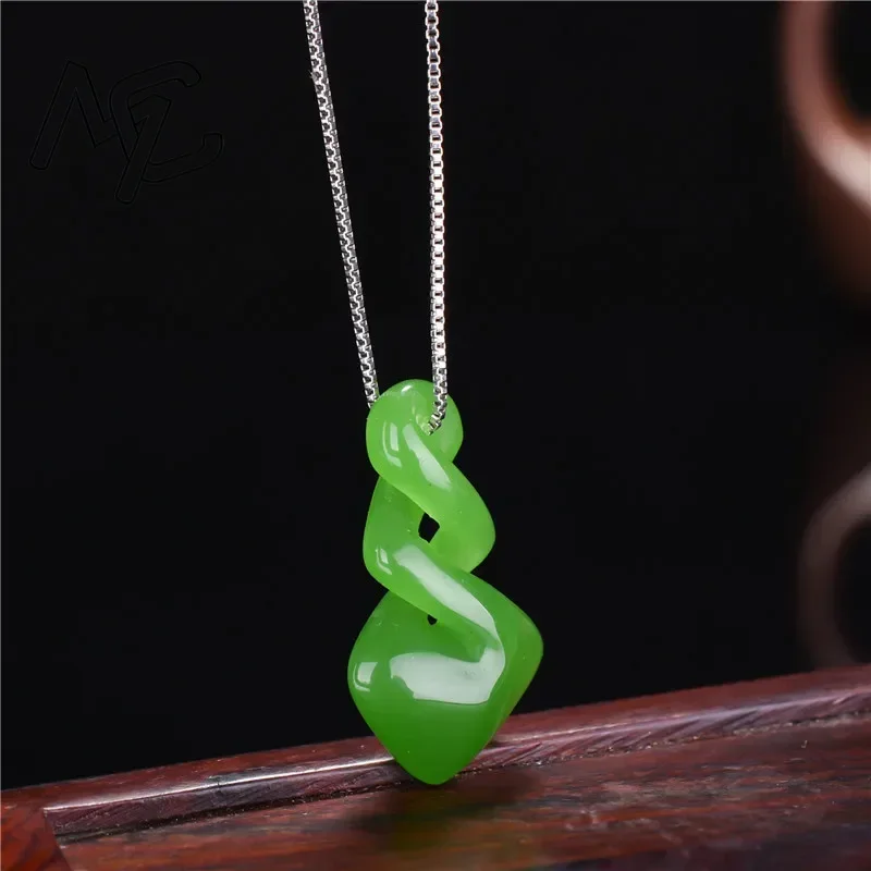 Natural Hetian Jade Green Colo - Men'S Accessories Drop Shipping 评论和价格
