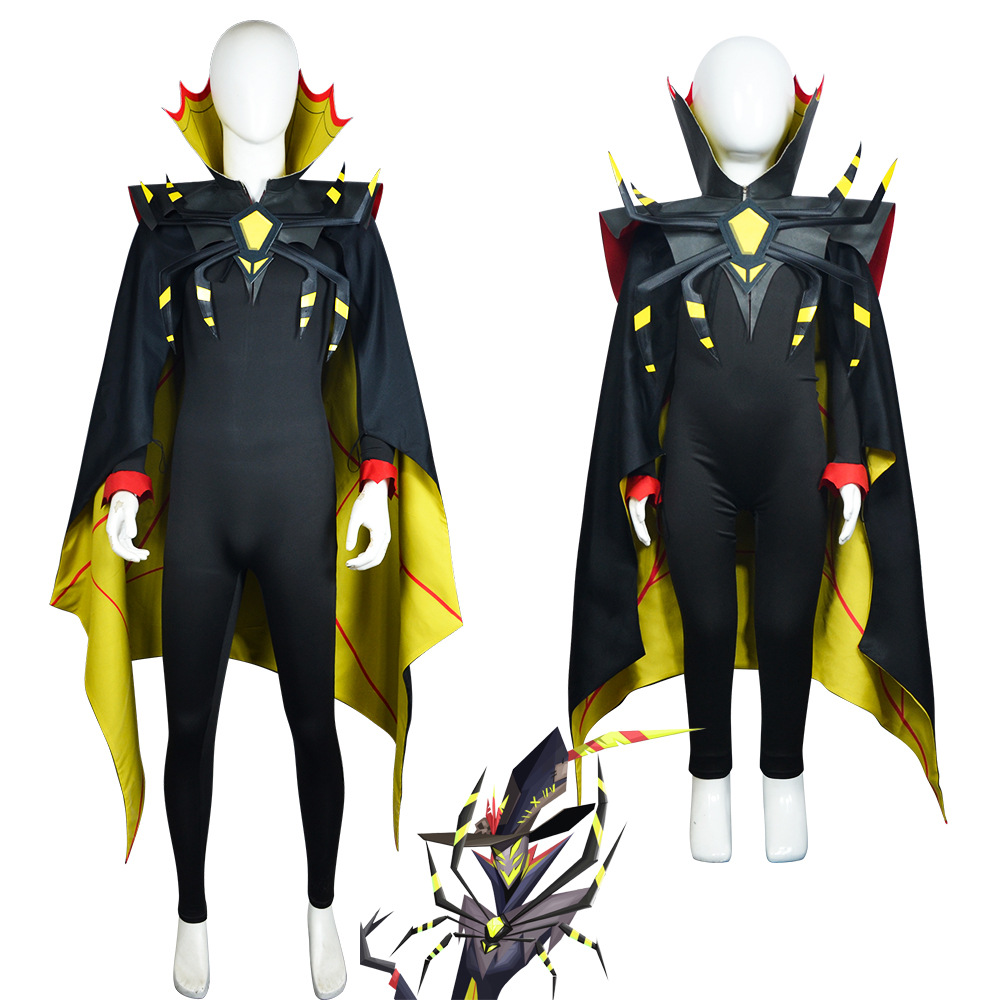 Hazbin Hotel Cosplay Costume S - Men'S Suit Accessories 评论和价格