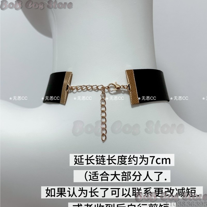 9S Choker Game Nie Cosplay Cos - Men'S Suit Accessories 评论和价格