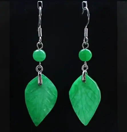 Customized Natural Green Jade  - Men Accessories Silver 评论和价格