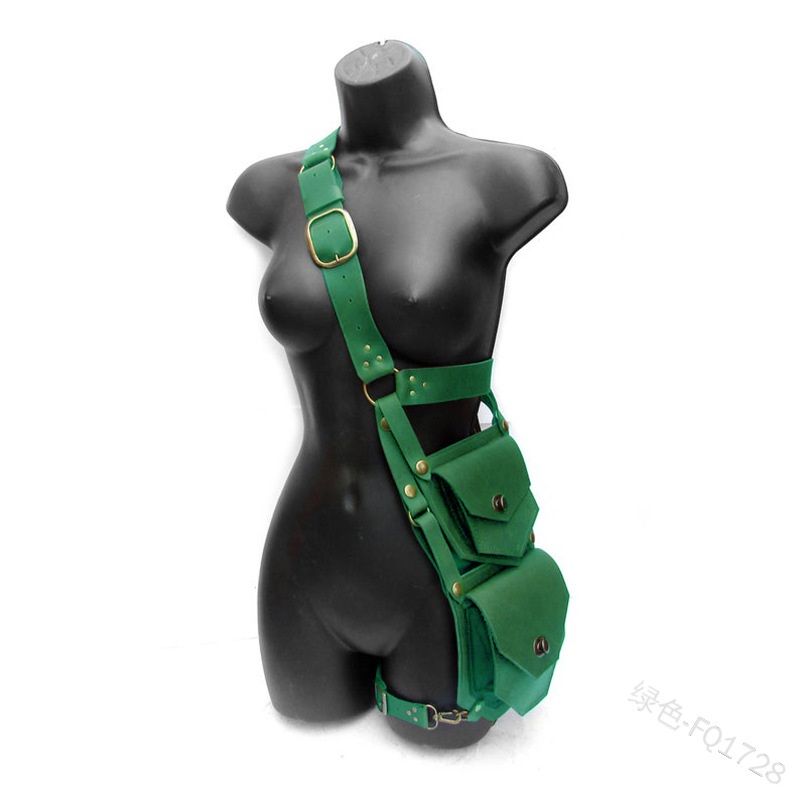 Medieval Pouch Bag Belt Leathe - Men'S Viking Accessories 评论和价格