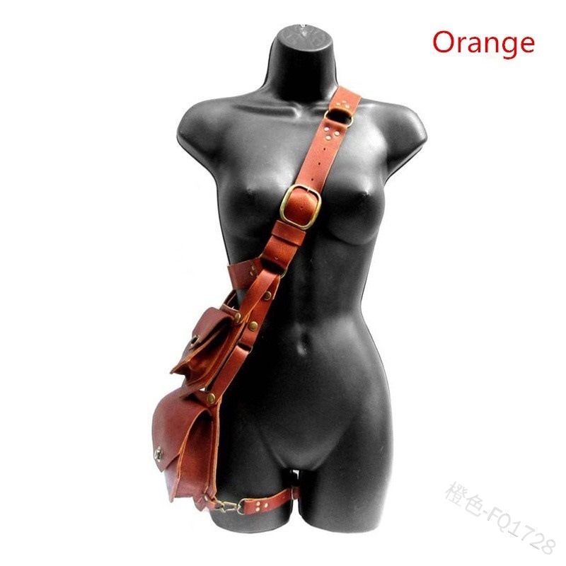 Medieval Pouch Bag Belt Leathe - Men'S Viking Accessories 评论和价格
