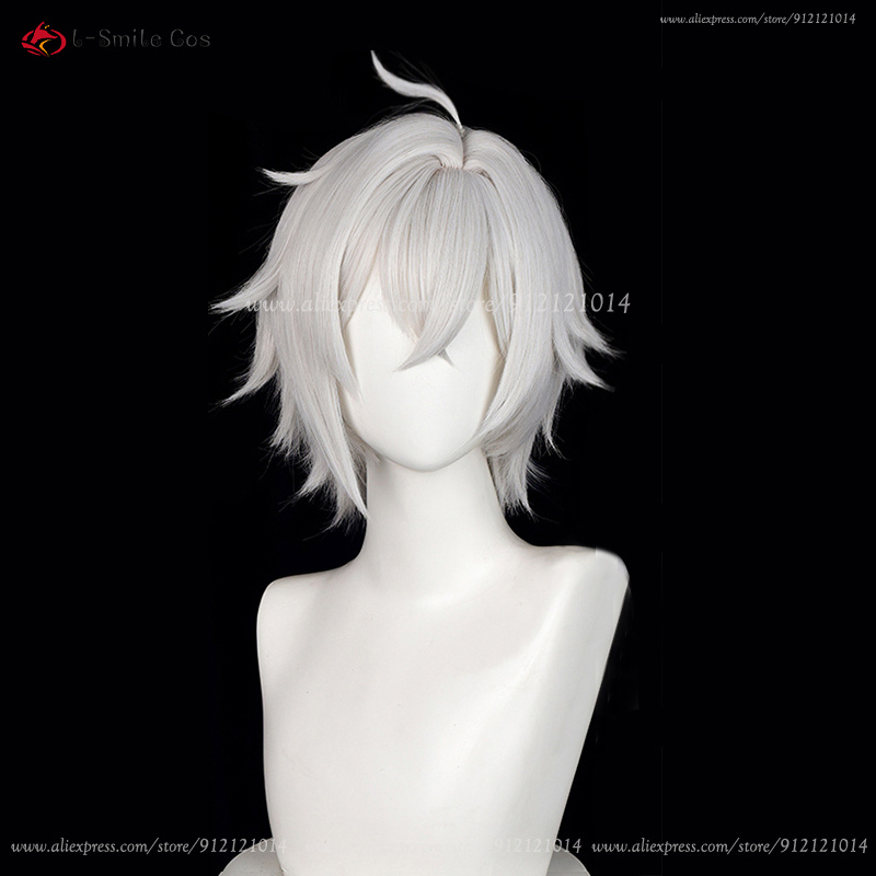 ZZZ Seth Lowell Cosplay Wig 30 - Men Accessories Silver 评论和价格