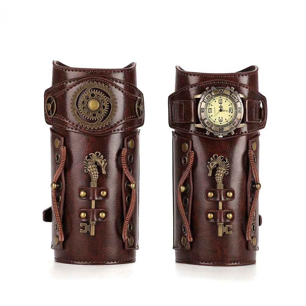 Steampunk Men Clock Gear Armor - Men'S Viking Accessories 评论和价格