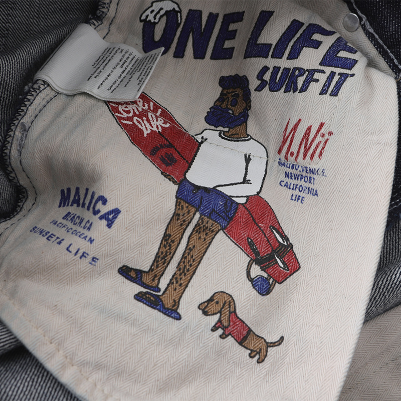 Amekaji 100% Cotton Men's Red  - Levis Jeans 501 评论和价格