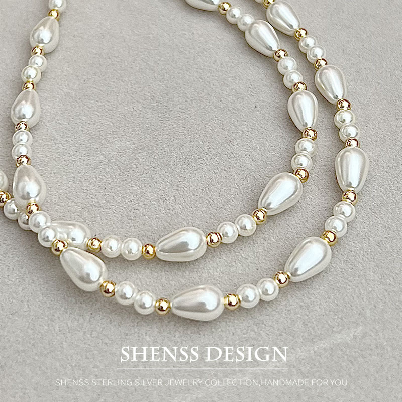 Elegant Imitation Pearl Water  - Men'S Accessories Drop Shipping 评论和价格