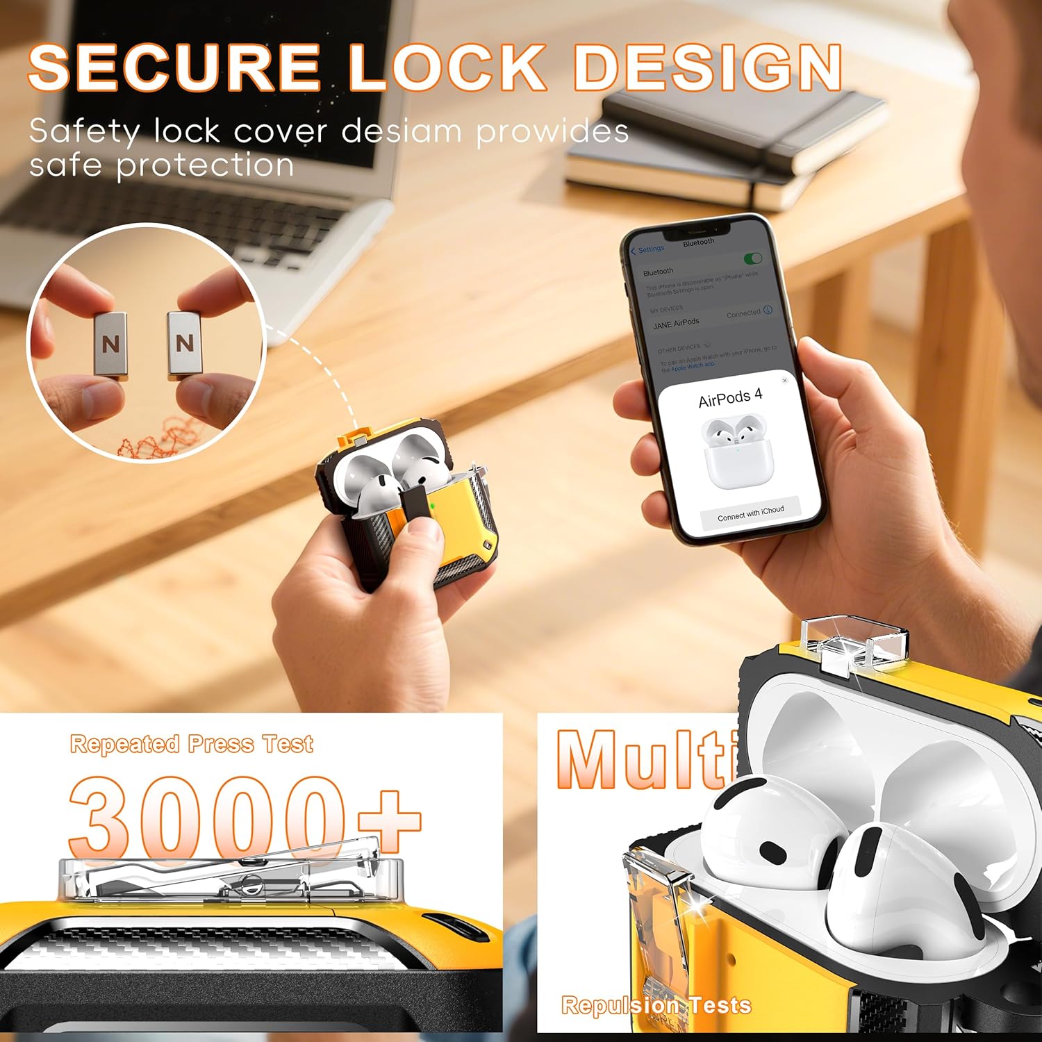 for AirPod 4 Case Carbon Fiber - Men'S Accessories Drop Shipping 评论和价格