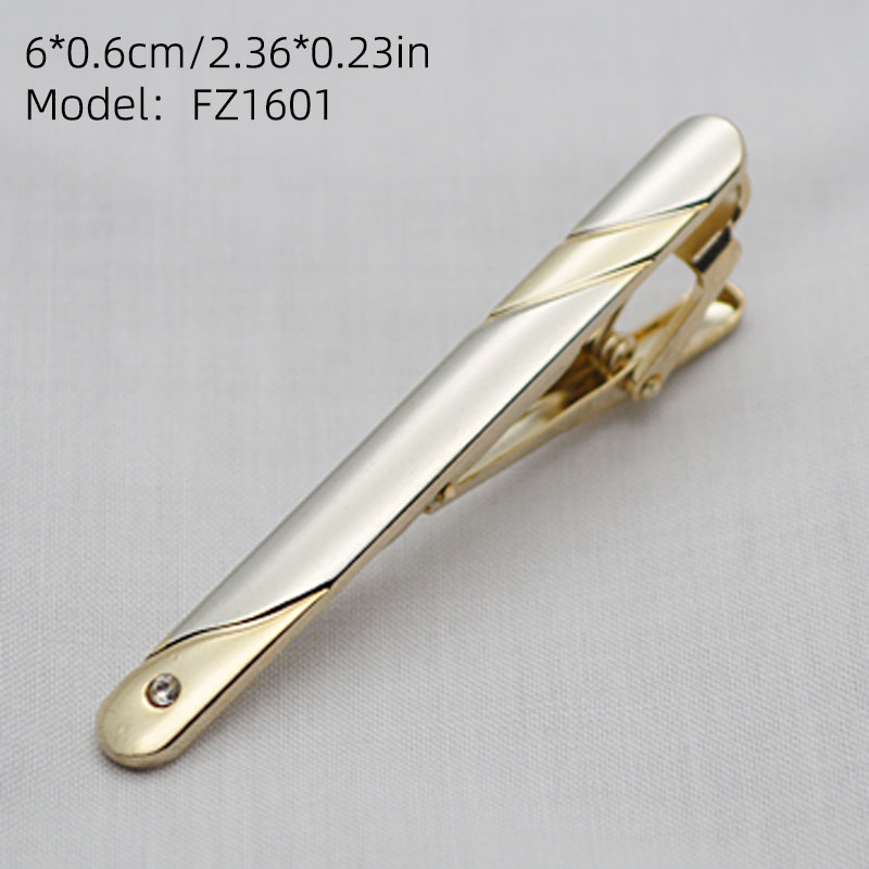 1 Piece of Men's Tie Clip in G - Men Accessories Silver 评论和价格