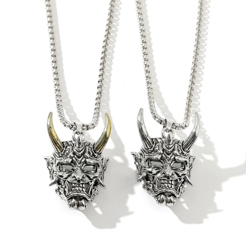 Handsome Rascal Ghost Mask Pen - Men Accessories Silver 评论和价格