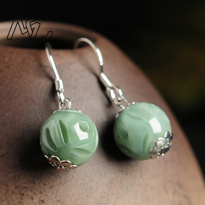 Natural Emerald Hollow Bead Ja - Men'S Accessories Drop Shipping 评论和价格