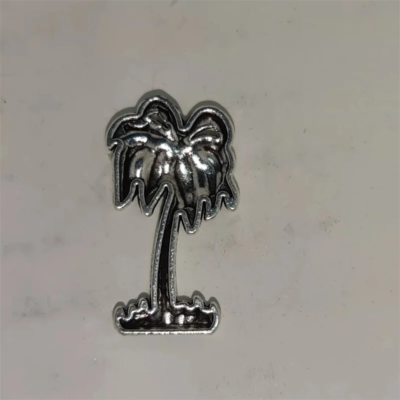 Creative Silver Coconut Tree D - Men Accessories Silver 评论和价格