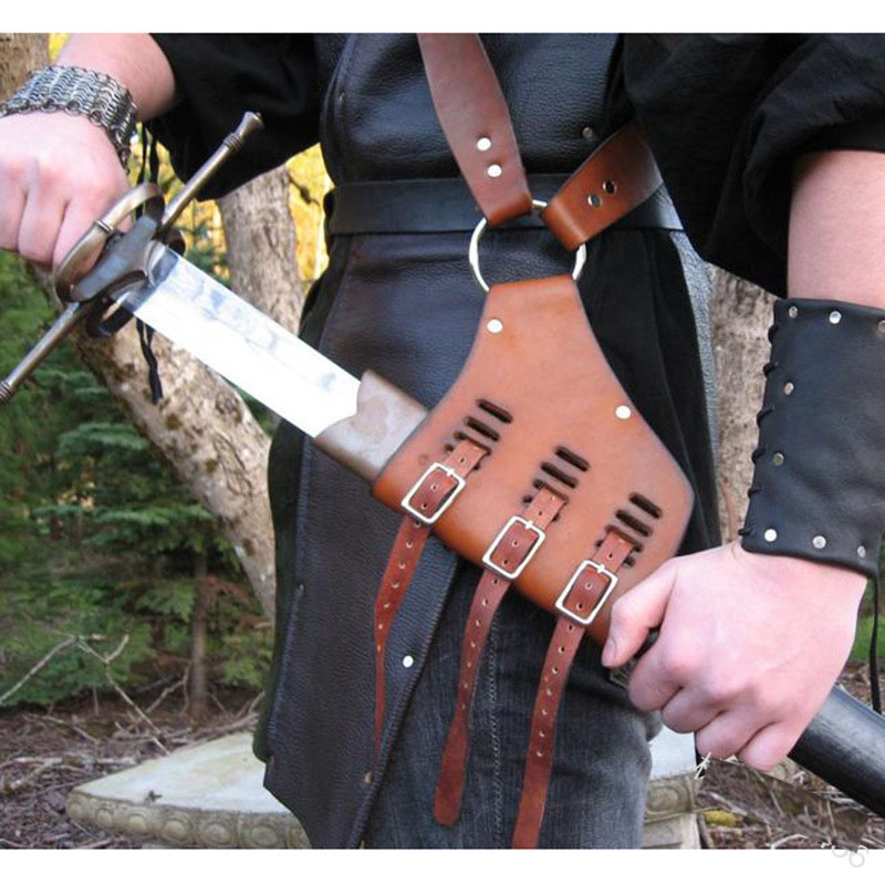 Medieval Shoulder Strap Sword  - Men'S Viking Accessories 评论和价格