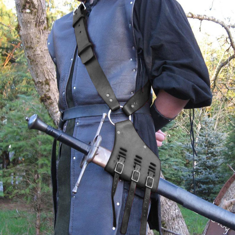 Medieval Shoulder Strap Sword  - Men'S Viking Accessories 评论和价格
